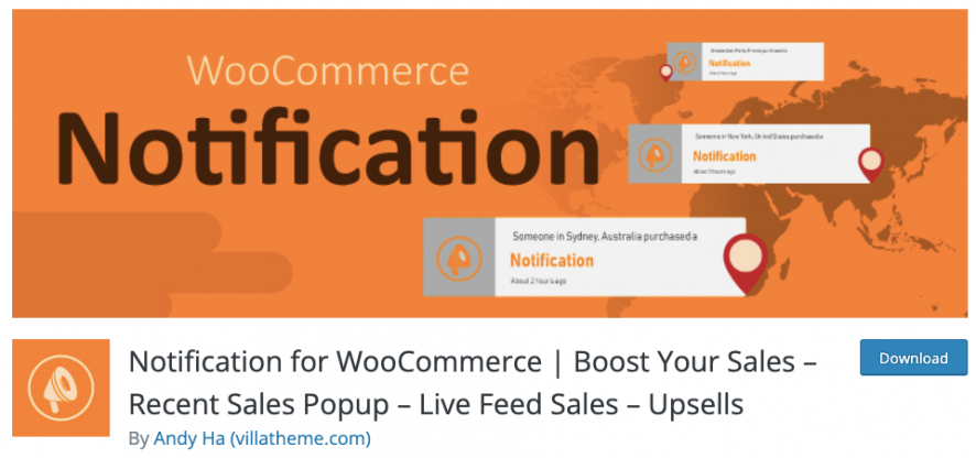 woocommerce notification